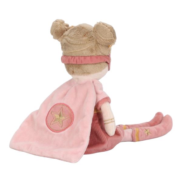 Little Dutch - Kuschelpuppe Superheld Rosa - 35 cm